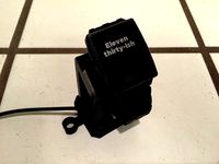 Pebble Steel Watch Stand: Modular Vertical Piece by ModManKev