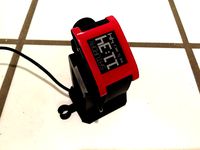 Pebble Watch Stand: Modular Vertical Piece by ModManKev