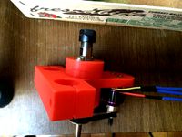 Mostly printed CNC custom Spindle mount and bearing-motor holder - INTERNATIONAL EDITION by gyebi