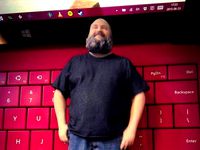 Selftrait of Derek Q. (full colour 3D scan) by techknight