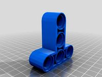 lego tehnic t shape 3X3 by jbelux