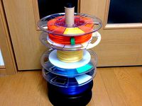 Filament Spool Stacker by CyberCyclist