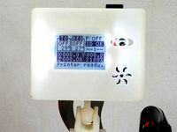 NANO LCD(IR Remocon LCD) housing for Reprap printer by viva3dprt