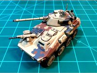Mk.V (Okapi) A.M.V.P. Fictional Armored Fighting Vehicle  by ModelBuilderBen