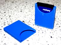 Slim SD card holder by nglasson