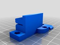 Sujetador de correa GT2 para el eje Y en Prusa Tairona by somosmaker
