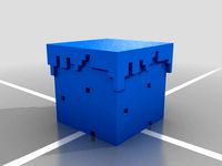 Untextured Minecraft Grass Block by Mope