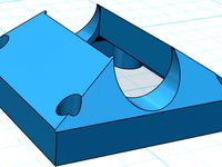 Printrbot Ubis Ceramic hotend fan shroud by bbrown1951