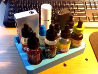 Vape Station Mod and Juice Holder by JayNC