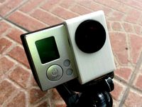Tripod mount for GoPro Hero 3+ Black with LCD by lucibrandus