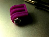 Camera mount for Xiaomi Yi / GoPro cases by johnmu