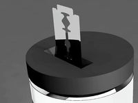 Razor Bin - Safety Razor Sharps Bin by Tony_D