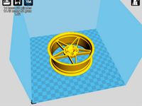 17 inches sport car rim by moruz