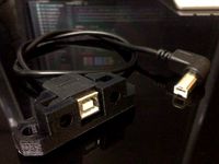 USB Jack Mounter for 2020 Aluminum Extrusion Frame by TK_DESIGN