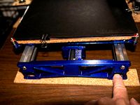 Remix of Makerfarm i3v Y-Axis End Plate for 8", 10" & 12" with Belt Tensioner by GeoDave