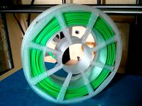 Mini printable filament reel / spool by peterthevicar