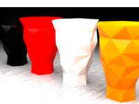 Low Poly Shot Glass by TerryVallery