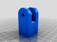 15x15 mm set of hings square round tubes aluminium profil by thomasdr