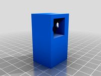 15x15 mm connector vertical/horizontal for square round tubes aluminium profil by thomasdr