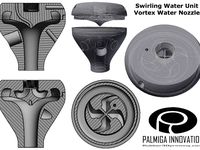Swirling Water Unit - Vortex water nozzle - Vortex Process Technology (VPT) by Palmiga