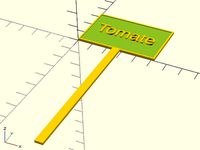 Configurable Plant Sign by NeoP5