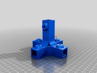 15x15 mm junction 5x for square round tubes aluminium profile by thomasdr