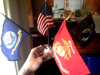 Flag stand! Honoring our great nations! by SouthGeometric