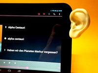 Sound deverting human ear for tablets by printhis
