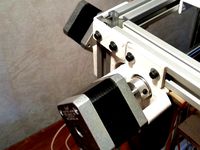 Direct motor mount for Ultimaker 2 Aluminium clone by condac