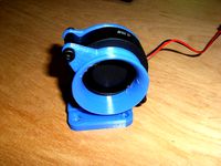 40mm Axial to 50mm Centrifugal Fan Adapter by kmccon
