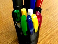 Desk Organizer | Pen Holder | Scissor Holder by FrozenTundraCreations
