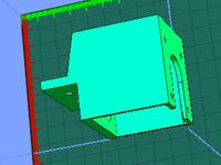 Nema 17 Stepper Motor Mount for 2020 Extrusion by camo6016