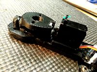 ZMR250 Tricopter tilt assembly for TGY-9018MG and TYG-210DMH Servos by BluefishNZ