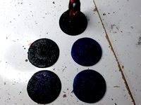 Malifaux 30 mm Neverborn Scheme Marker by crashprone