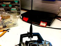 Turnigy 9XR external antenna mount by jkoljo