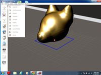 Wolf head by VengefulPhoenix