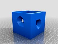 Square Pole Mount by Wamseln