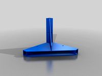Corner t-joint for square poles by Wamseln
