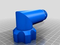 90 Degree Garden Hose Adapter by mausolfb