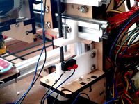 Maker Farm Prusa I3V Z-Axis End Stop Adjustment by gmelenka