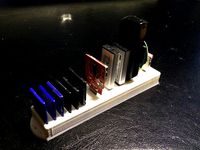 Wall-Mountable USB Organizer  by yulivee07