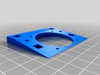 Fan mount for Printrbot LC by jdh30