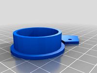 hole plug with wire door for surfaces by MakinThings