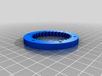 OpenSCAD Inverted Helical Gears by dentikhval