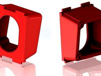 QAV250 PZ0420M Camera Mount by BoopidooDesigns