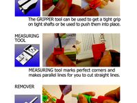 A 3 piece tool set for MakerStudio engineering construction sets by MAndrews