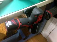 Milwaukee drill holder by Sautech