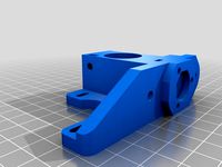 E3D-v6 1.75mm Direct Mount for Mendel90 by joshuarowley42