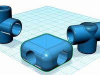 THICK WALLED PVC CONNECTORS by Thomasheisler
