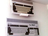 Classic computer / Amiga / Commodore wall mount by lintilla